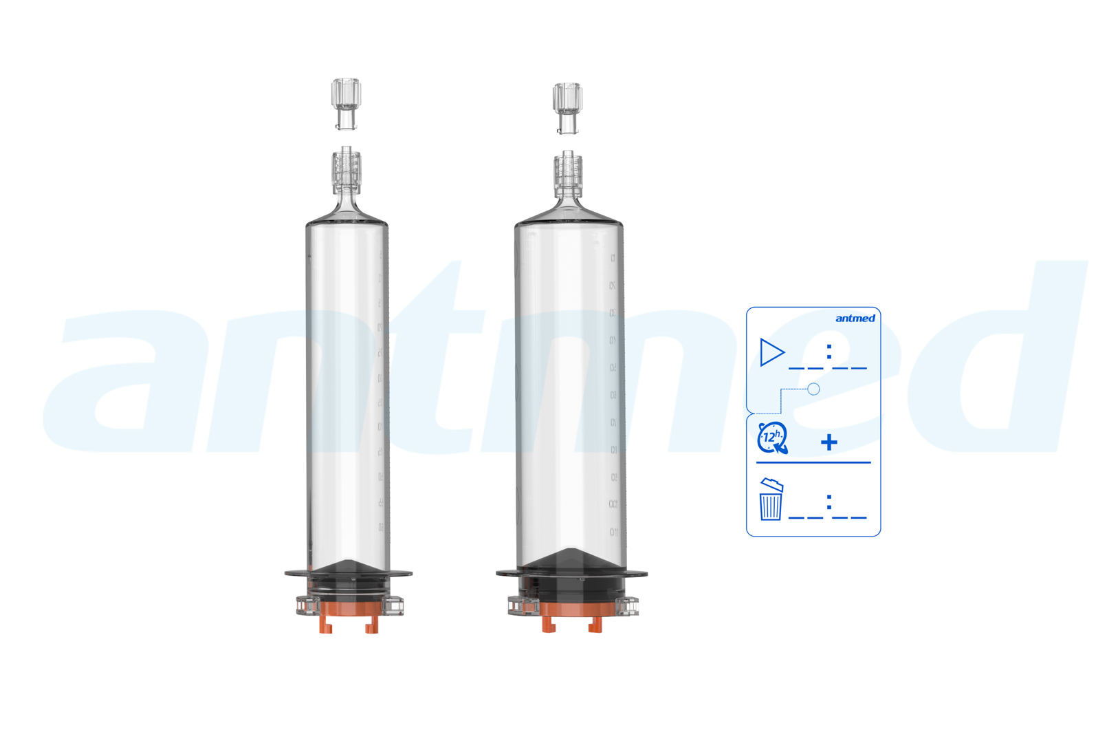 12hours Multi-patient syringe system 