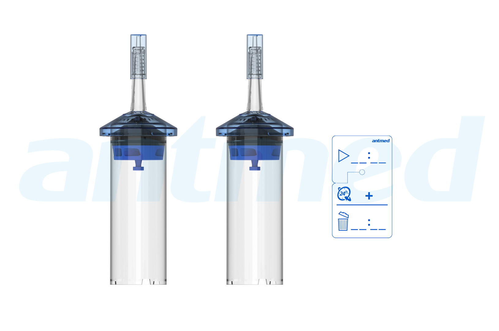 24hours Multi-patient syringe system